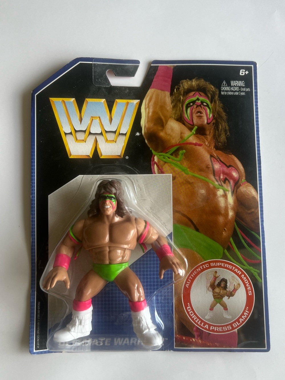 WWE Mattel Retro Series 1 Ultimate Warrior Action Figure